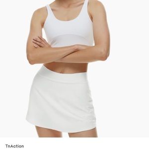 White TNA (Aritzia) tennis skirt BNWT